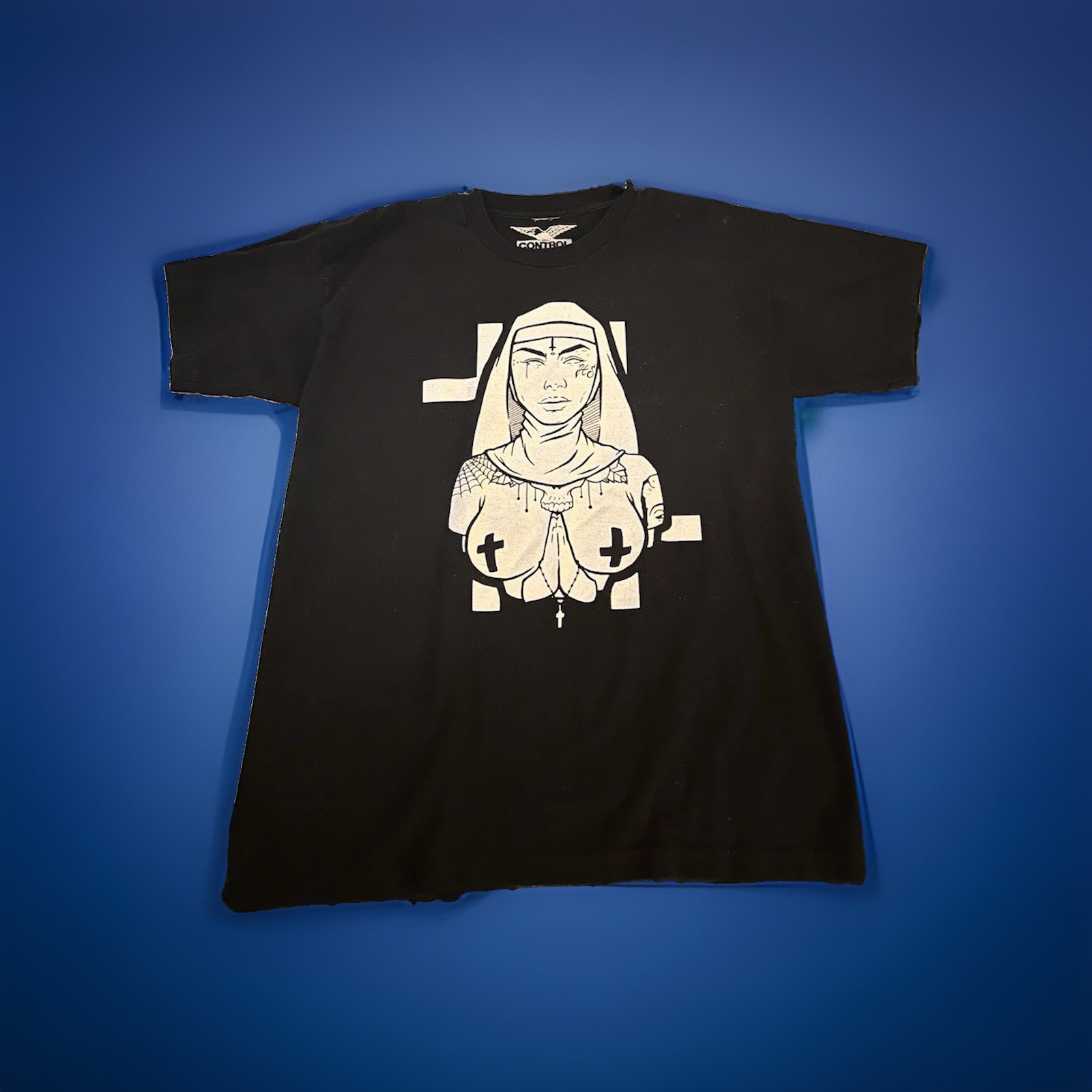 Holy Sinner Sister Sinner T Shirt Size Large Rare Out Of Print Design