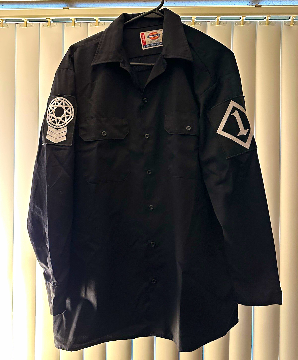 Slipknot Custom Made Joey Jordison #1 Subliminal Verses Uniform Shirt RARE
