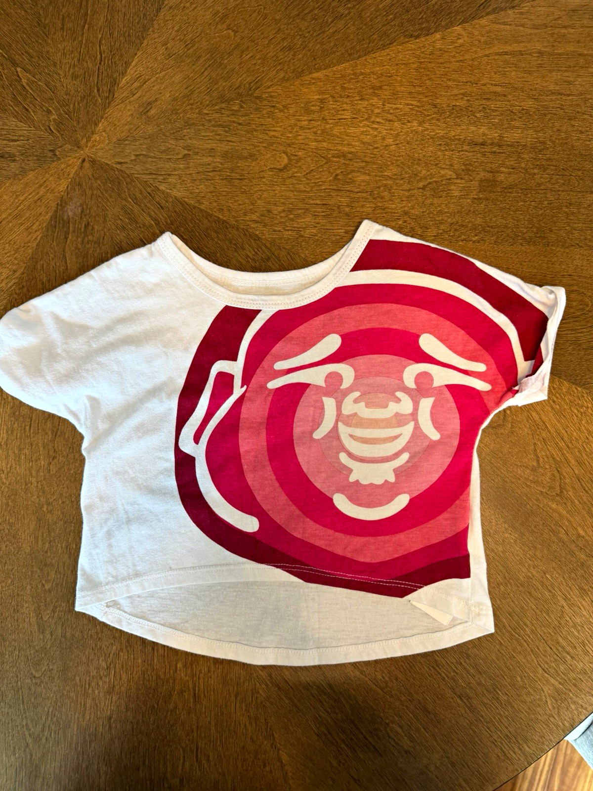 True Religion 2T Unisex White Buddha Logo Graphic Crew Neck Short Sleeve Tee