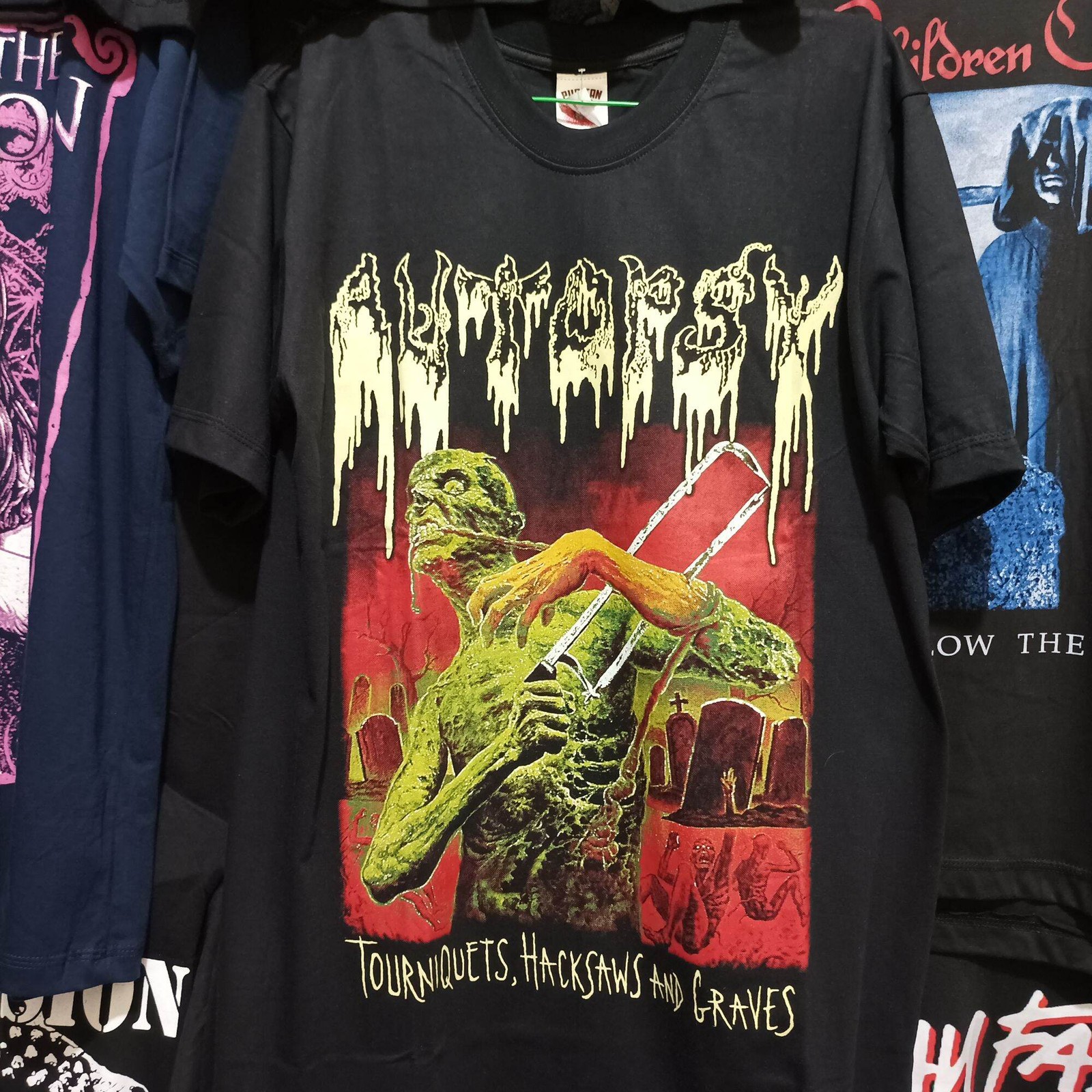 90s Autopsy band Remake Design Retro T shirt Men Women tee Vtg NH26994