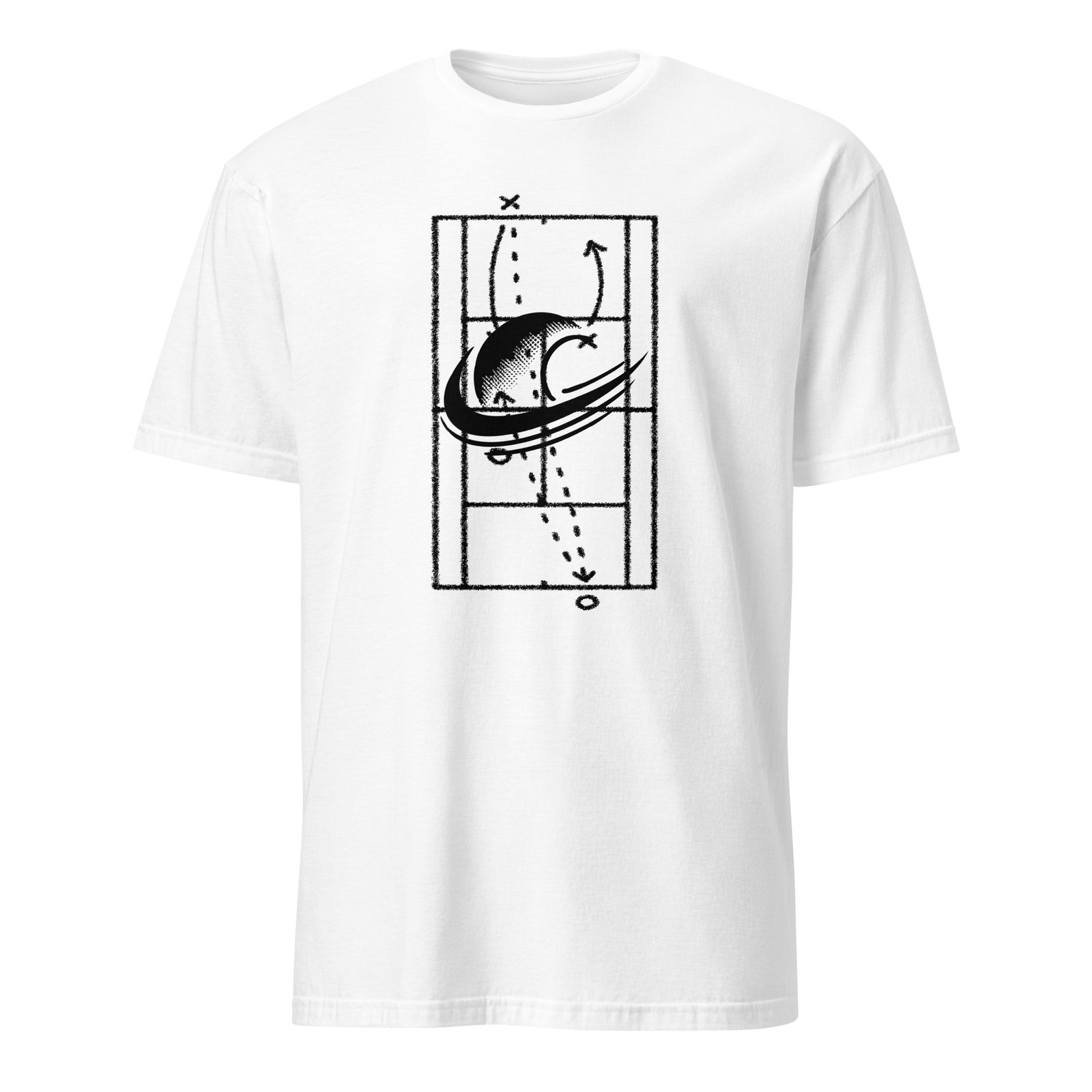 Kratos Court White T-Shirt