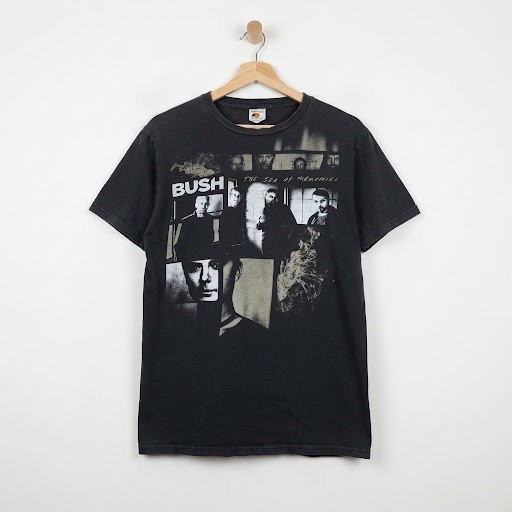 2011 Bush Sea Of Memories Tour Band Tee Grunge Alt Rock T-Shirt M Gavin Rossdale