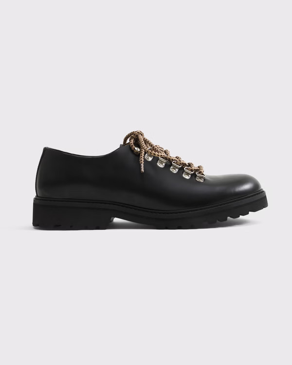 Sale Abercrombie & Fitch Men's Low Top Hiker Boots Black