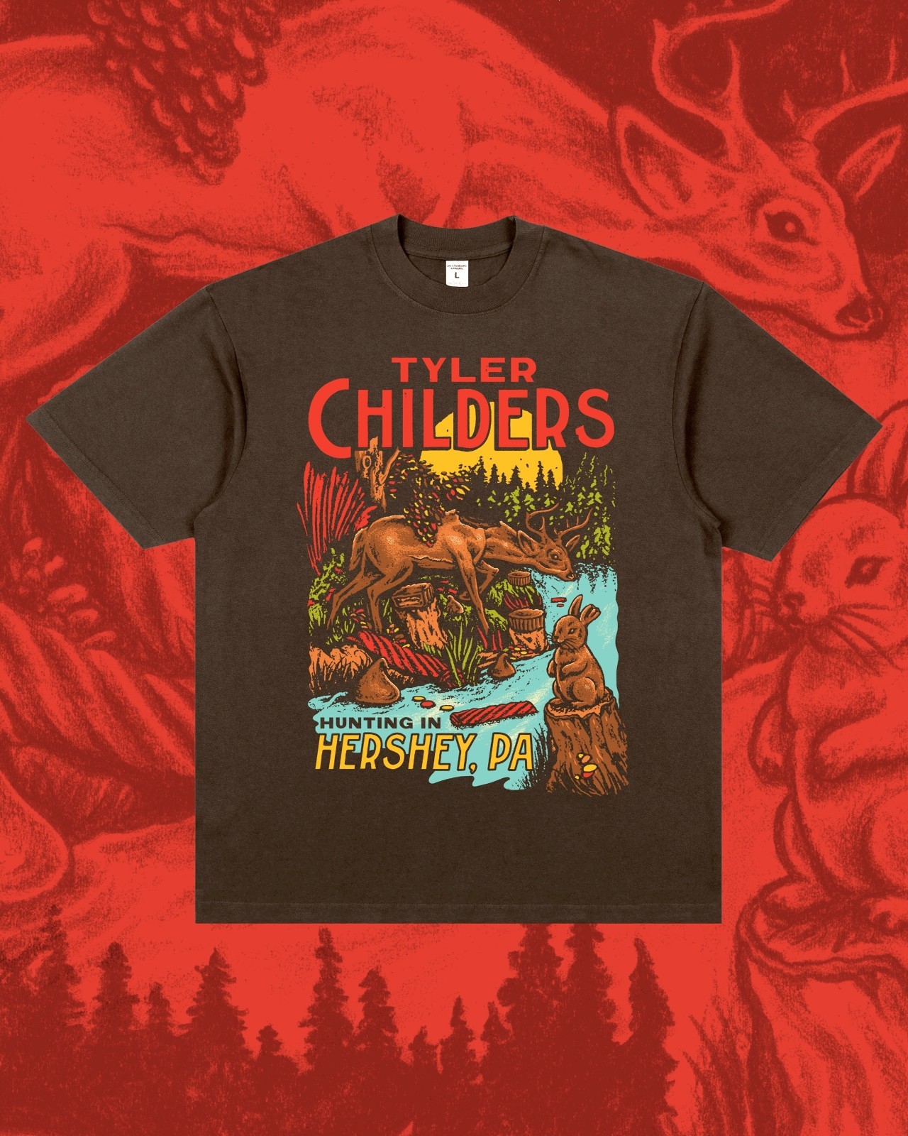 Tyler Childers Aug 14 2026 Hersheypark Stadium, Hershey, PA  T-Shirt S-5XL