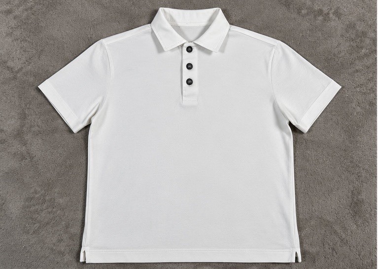 Canali 1934 Polo Shirt Mens M White 100% Cotton Short Sleeve Made in Italy VTG