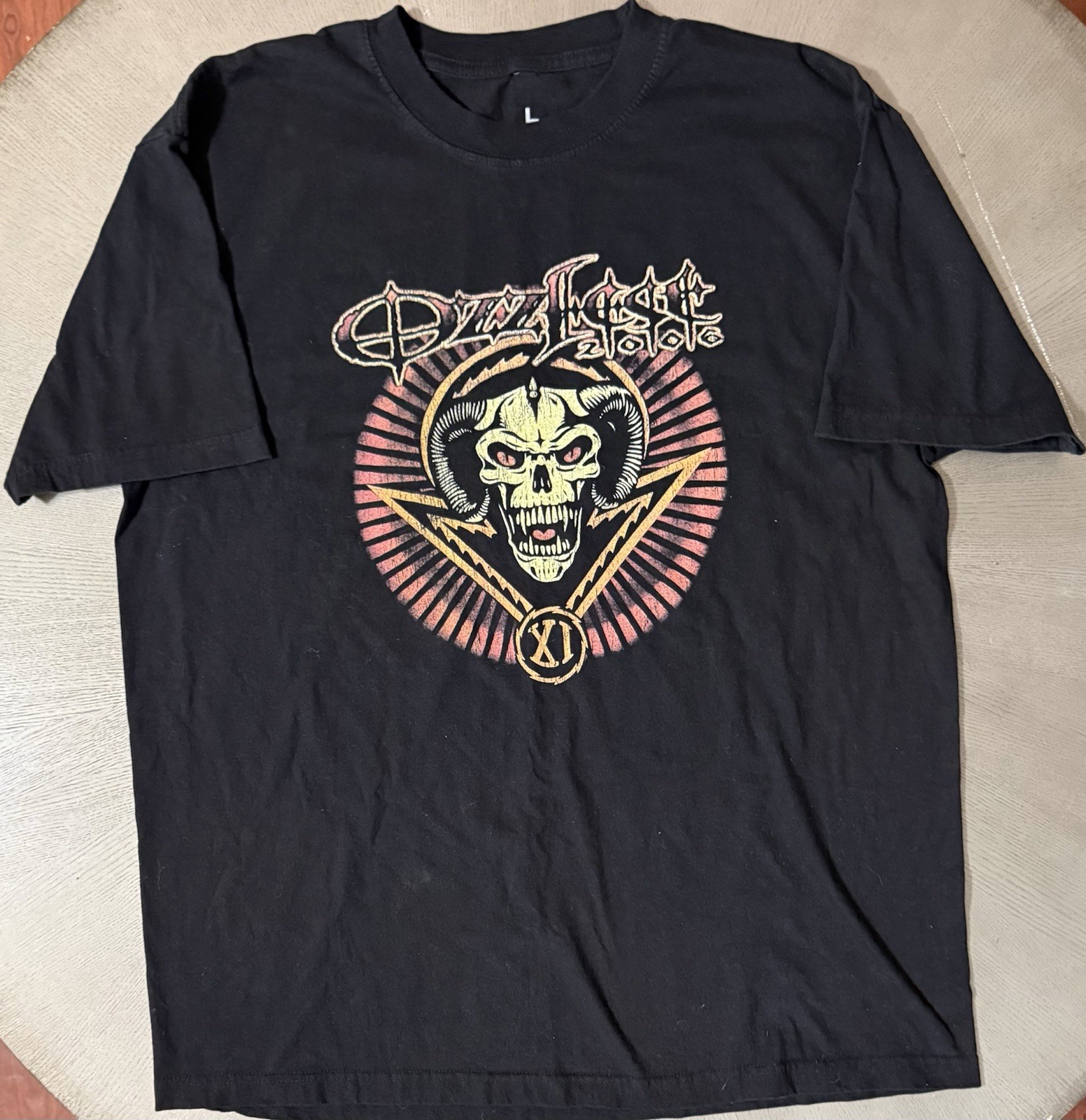 VTG 2006 Ozzfest Tour T Shirt Large System of a Down Ozzy Disturbed Metal Band