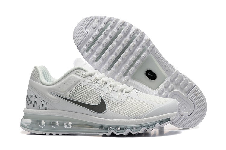 Nike Air Max 2013 White Metallic Slver Men\'s - HF4884-100
