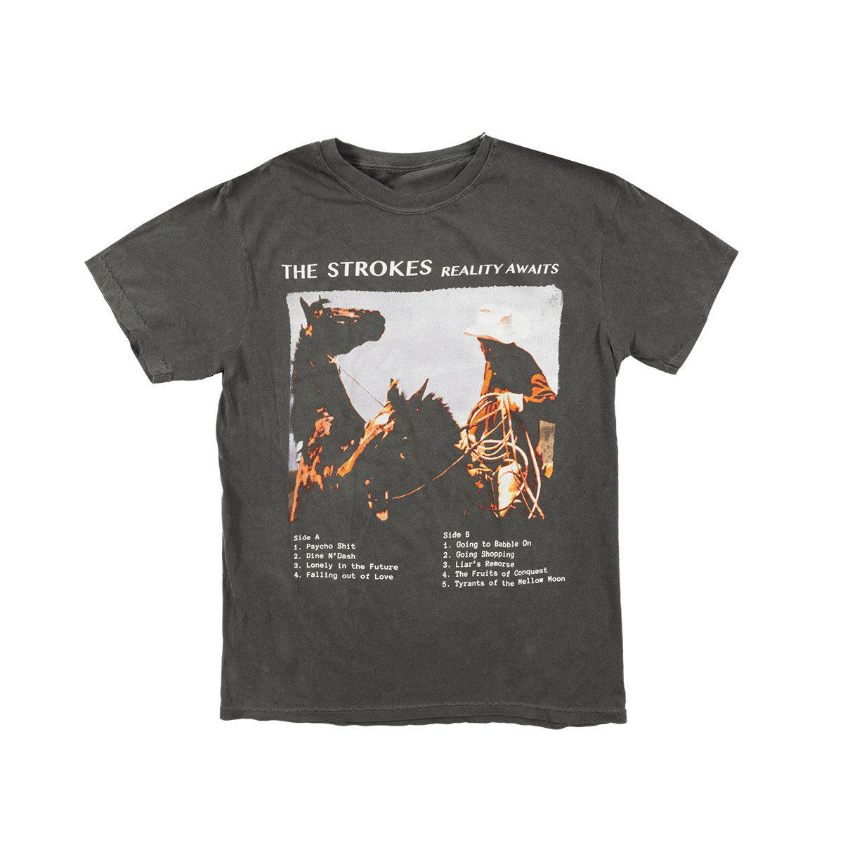 Specilal The Strokes 2026 Tour Cotton Black Shirt For Men and Women