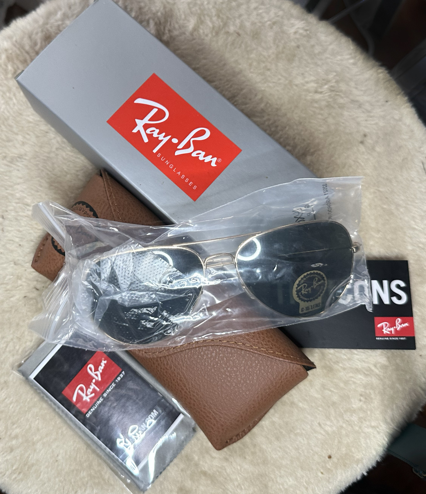 ray-ban aviator sunglasses rb3026 large 62-14mm