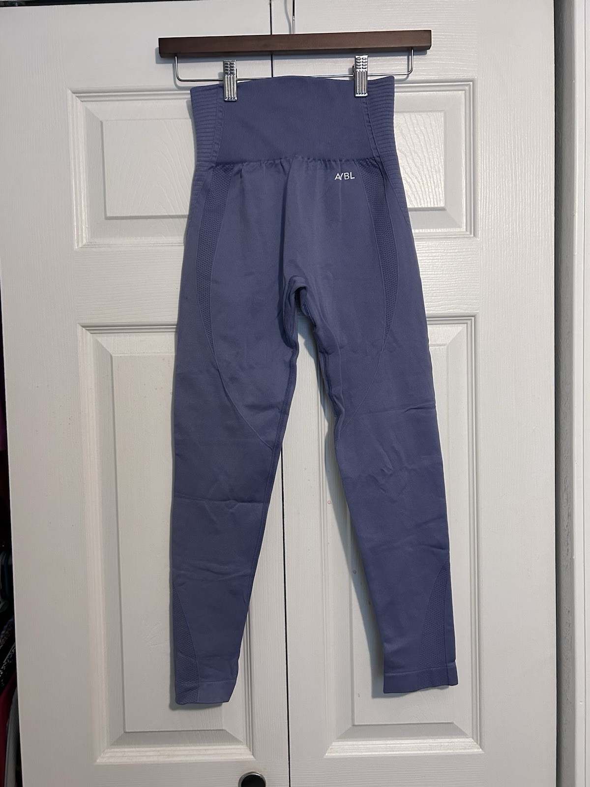 AYBL Leggings Blue/ Grey Size Small