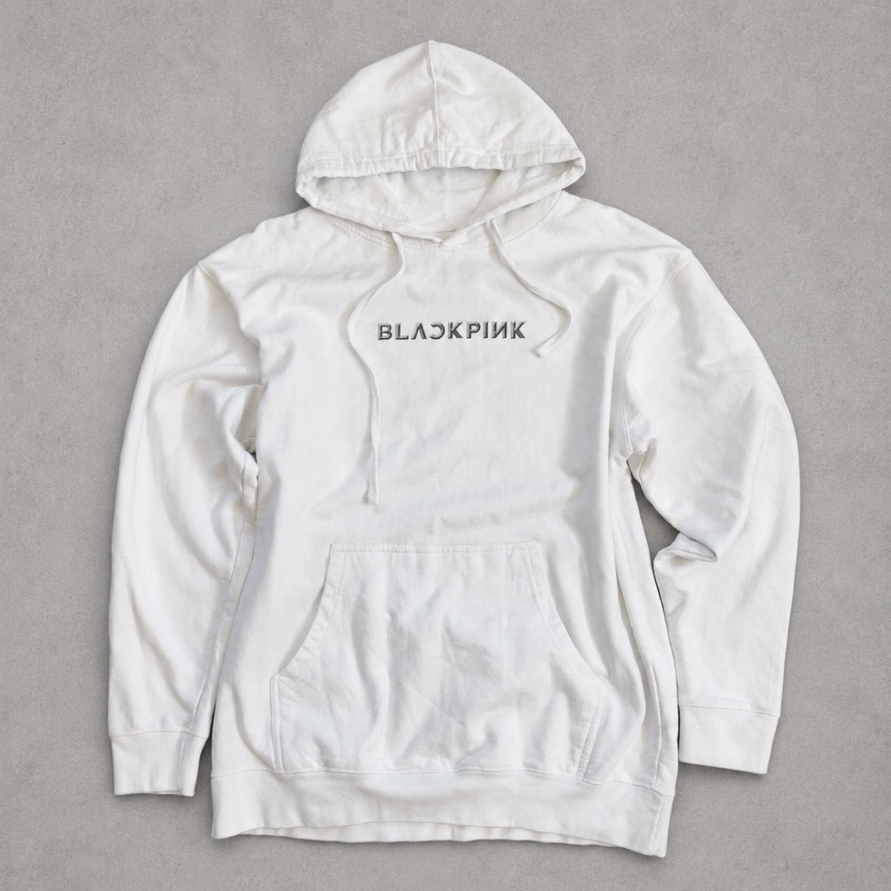 BLACKPINK Born Pink 2022 World Tour Hoodie White YG Entertainment Large