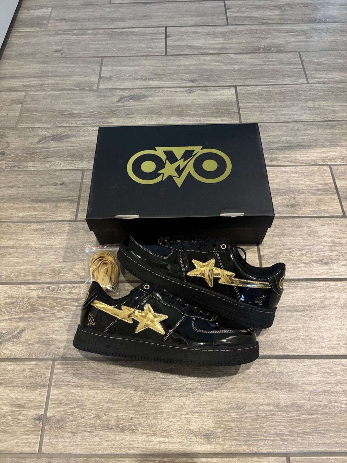 OVO x Bapesta Size 9 Men’s