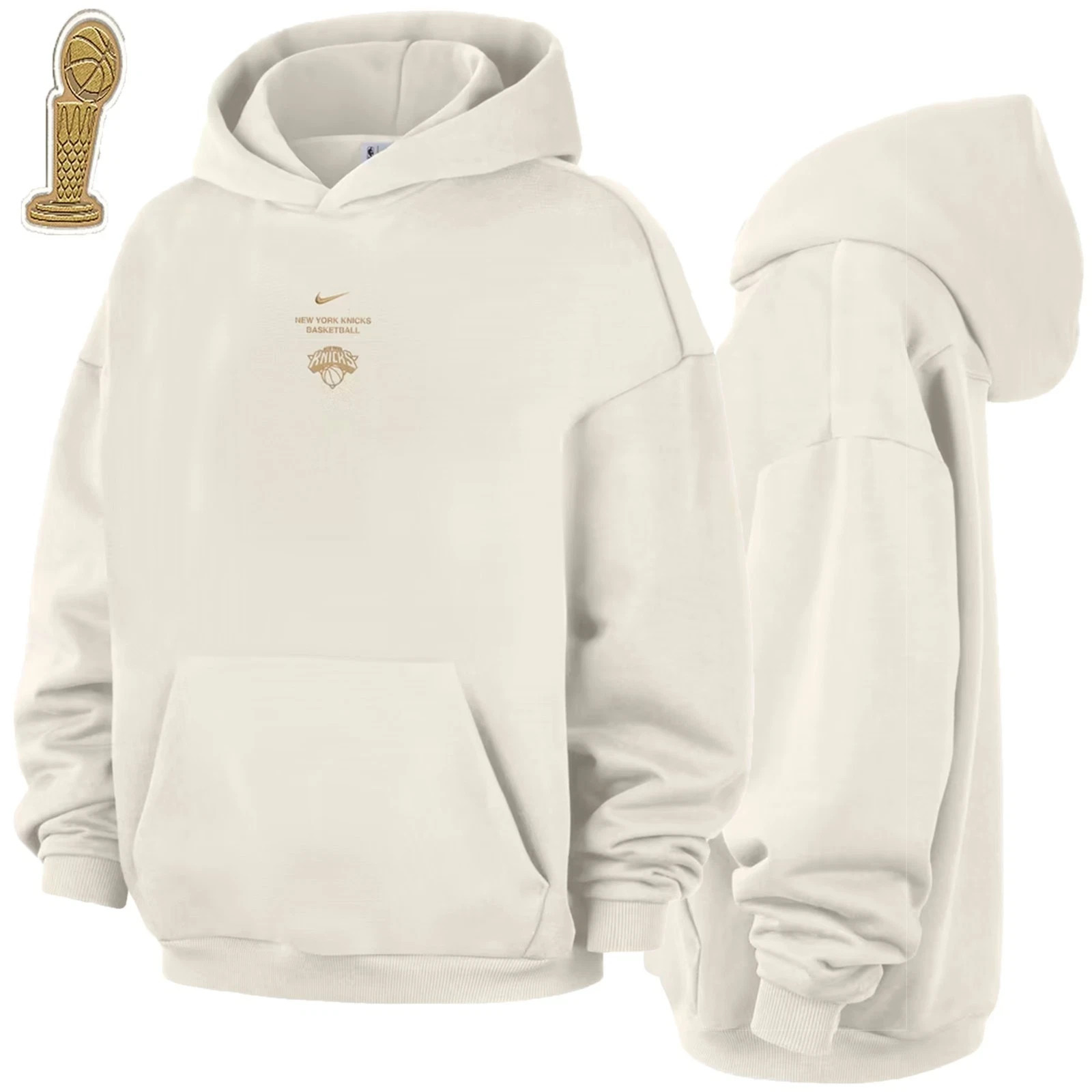 Nike New York Knicks Ring Ceremony Banner Night 2026 NBA Finals Champions Hoodie