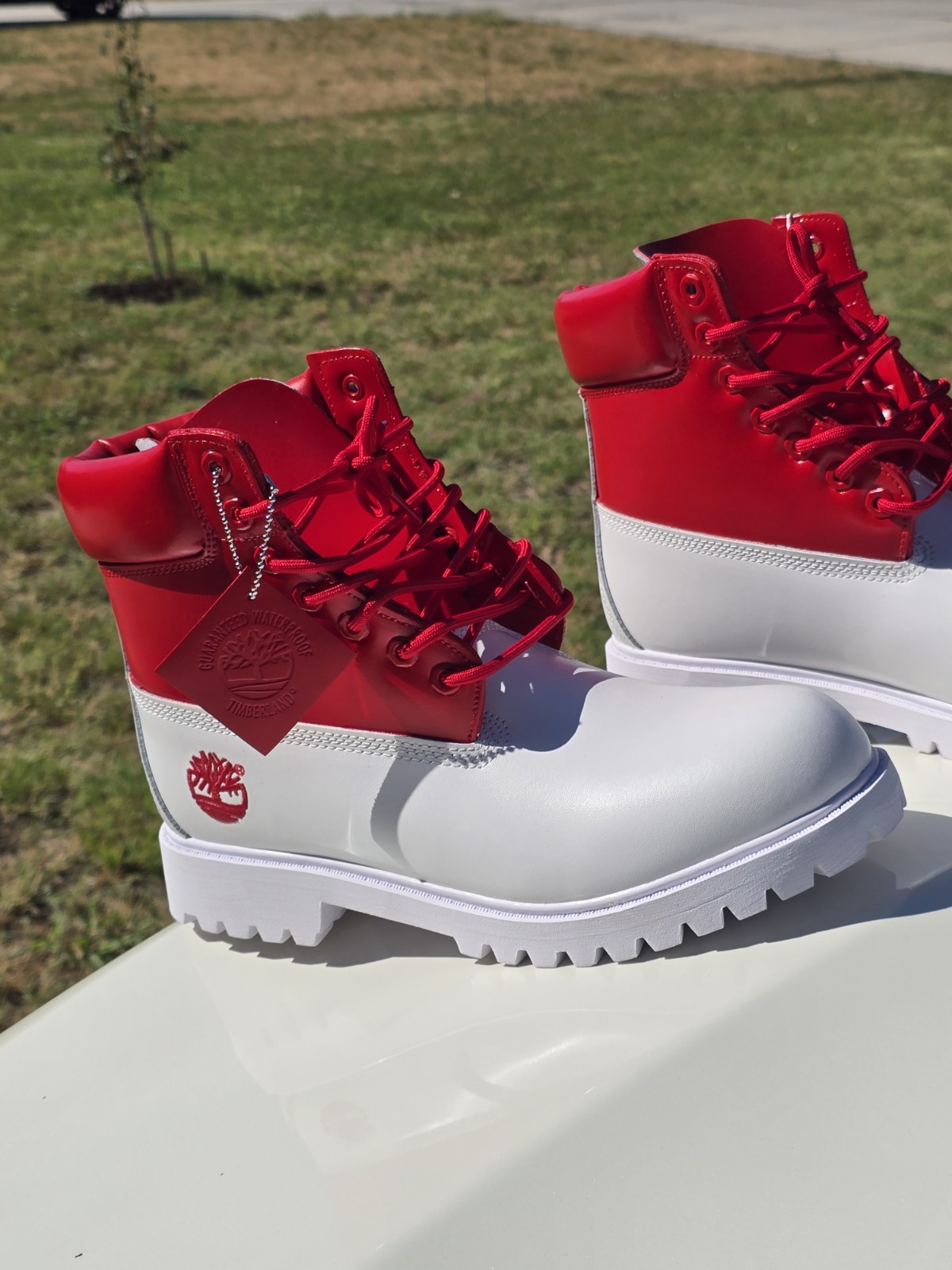Custom Handmade Timberland Boots - Waterproof and Stylish Men\'s Footwear