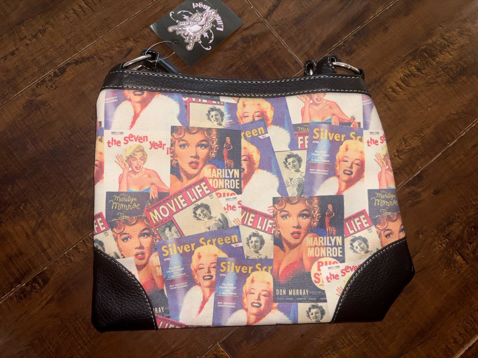 Vintage Radio Days Marilyn Monroe Shoulder Bag Purse New 1985