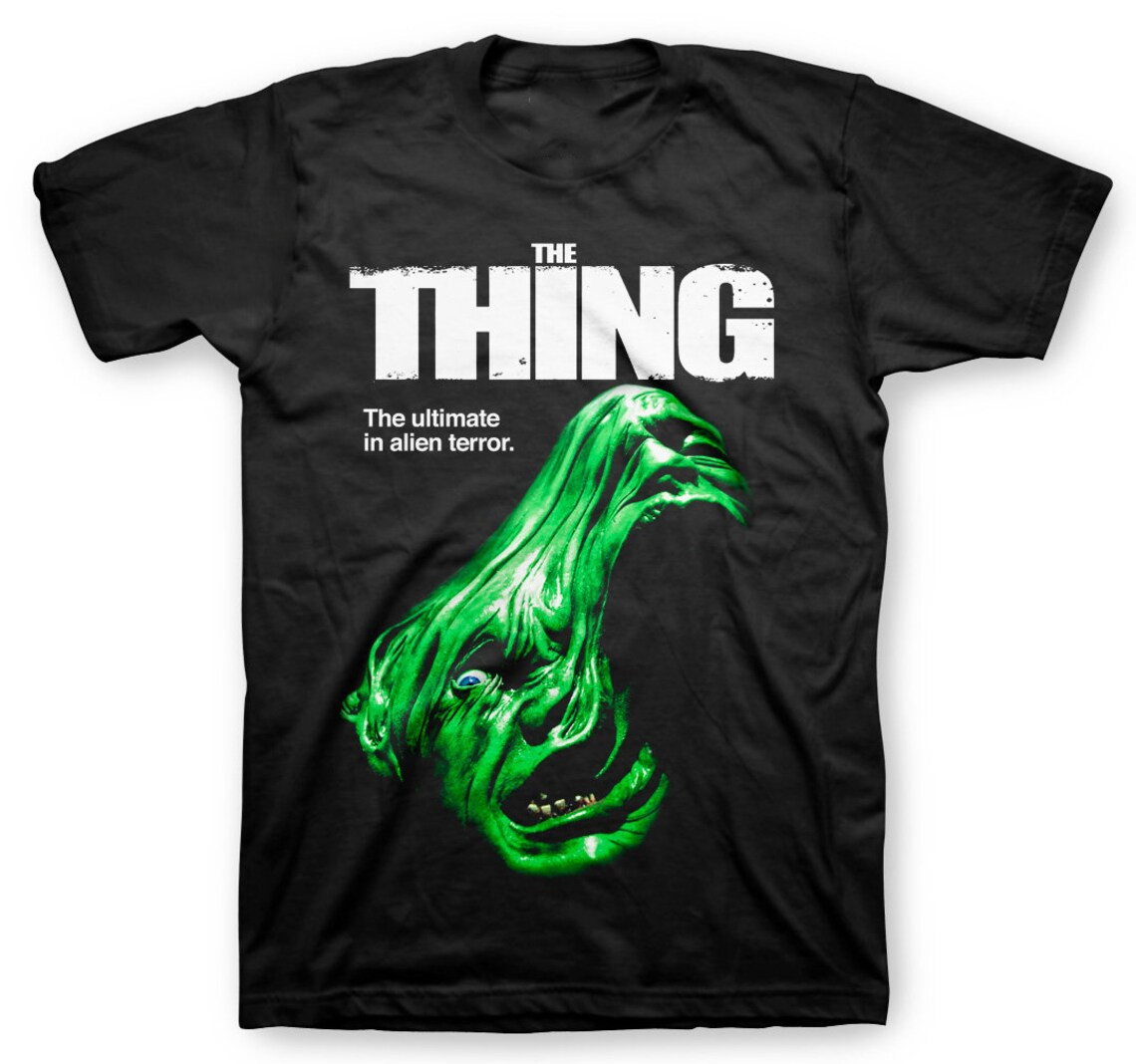 The Thing Movie The Ultimate In Alien Terror T Shirt Full Size S-5XL BE2794