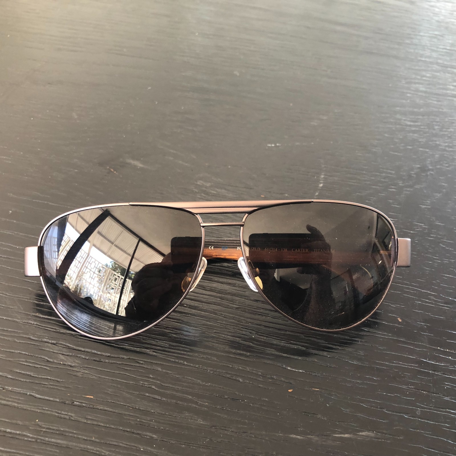 Badgley Mischka sunglasses model CARTER in COPPER color