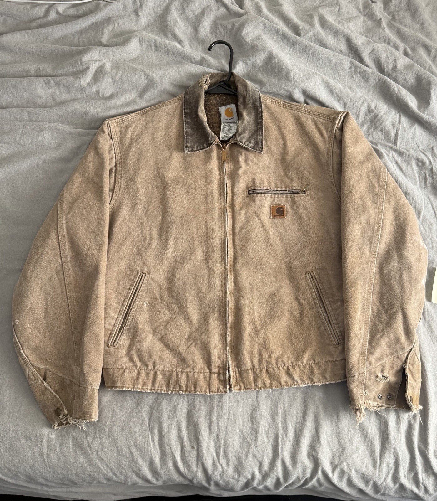 Carhartt Detroit Jacket Mens Large SDL J97