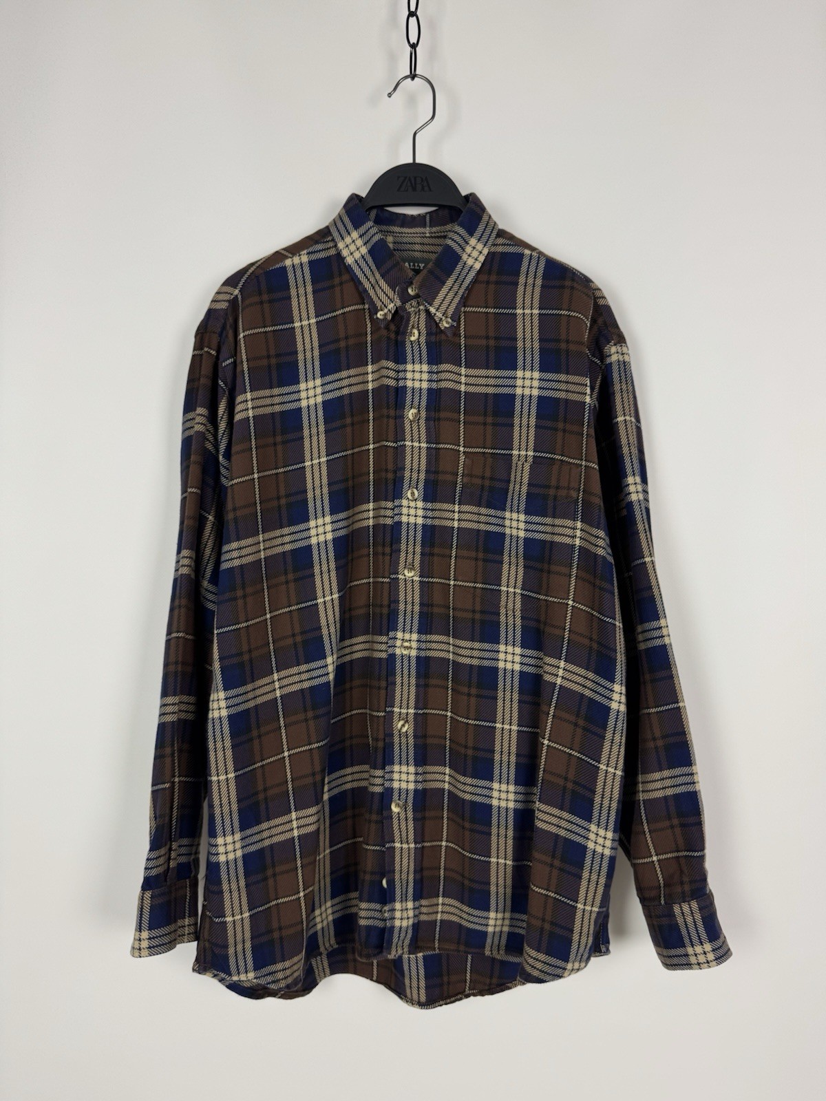 Vintage Bally Check LS Shirt