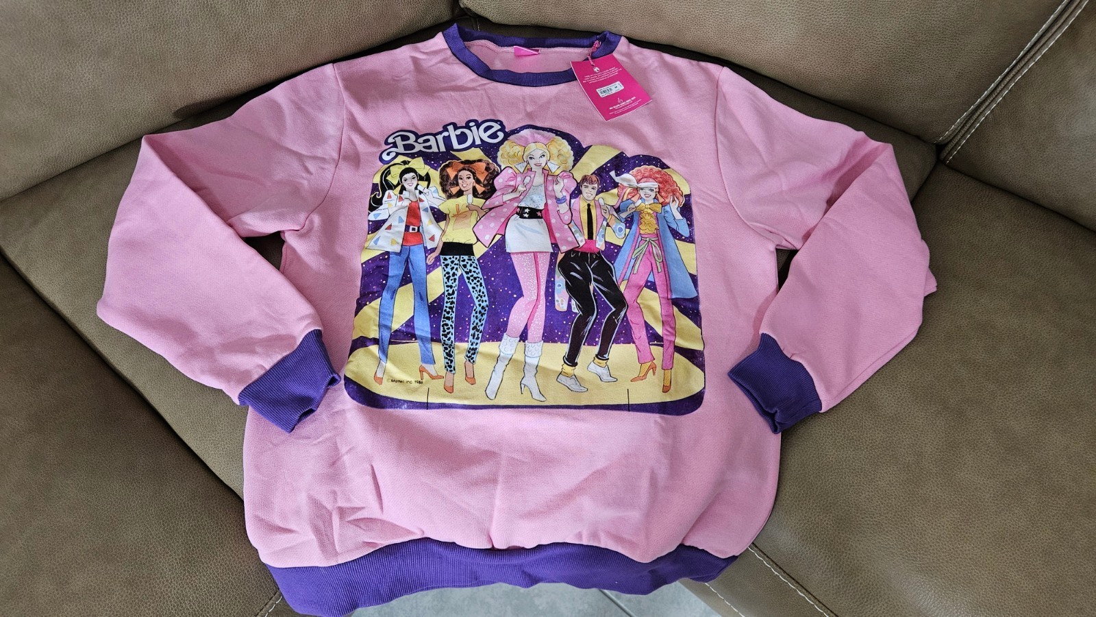 Cakeworthy x Barbie Sweatshirt Sweater Unisex Medium 2022 Rockers