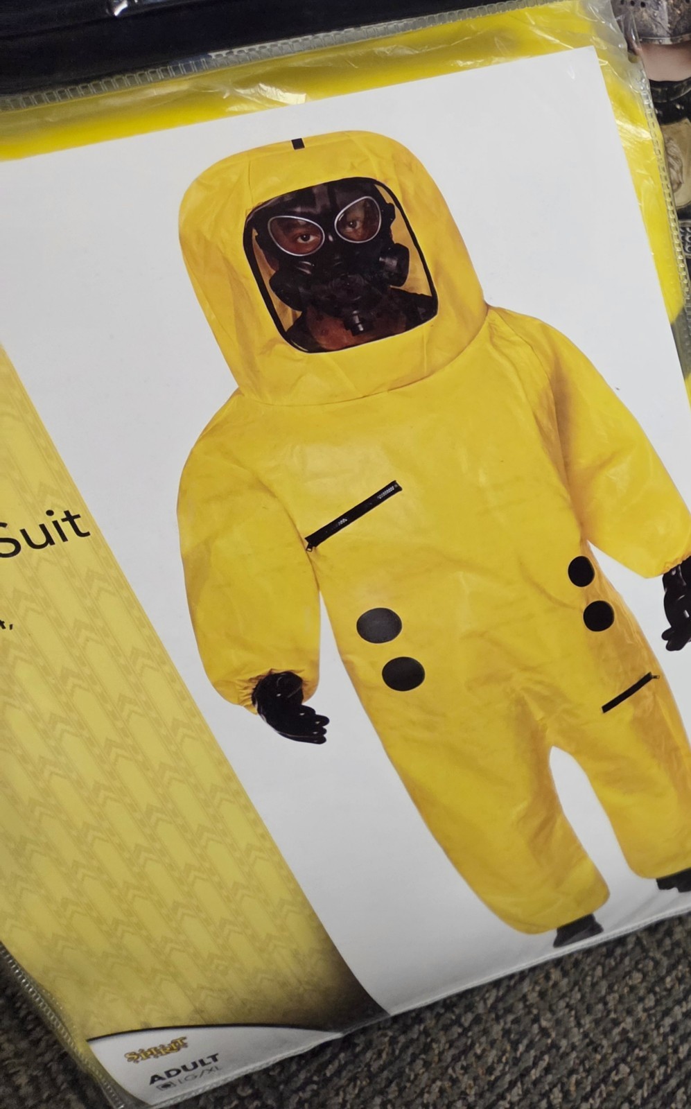 Spirit Halloween Adult Async Hazmat Suit Backrooms