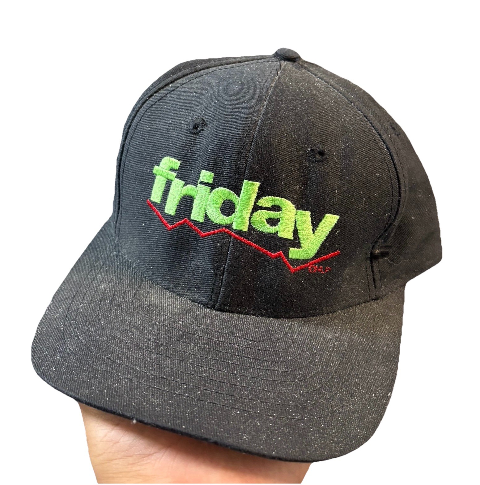 Vintage Friday Movie Promo Snapback Hat Rare Black Ice Cube Chris Tucker