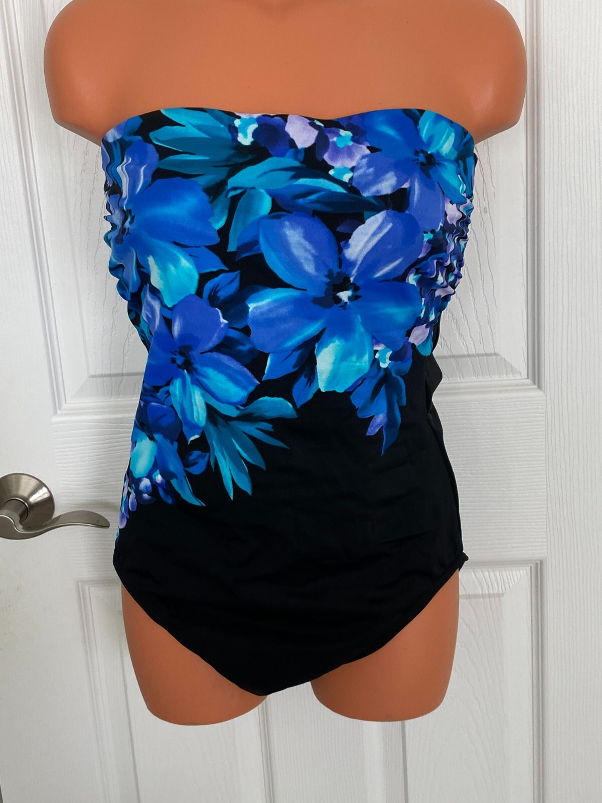 Miraclesuit Avanti Bandeau UW 1-Piece Swimsuits NWT & NWOT Size 12, 12L, 14, 14L