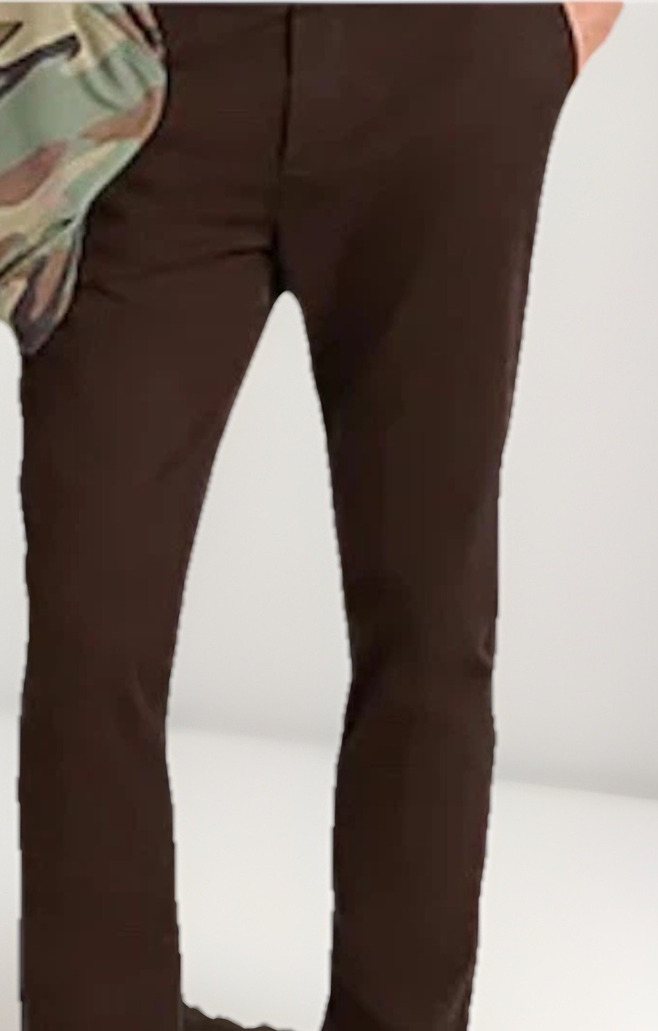 Express Skinny Comfort Waist Hyper Stretch Chino 31x32, Espresso NEW