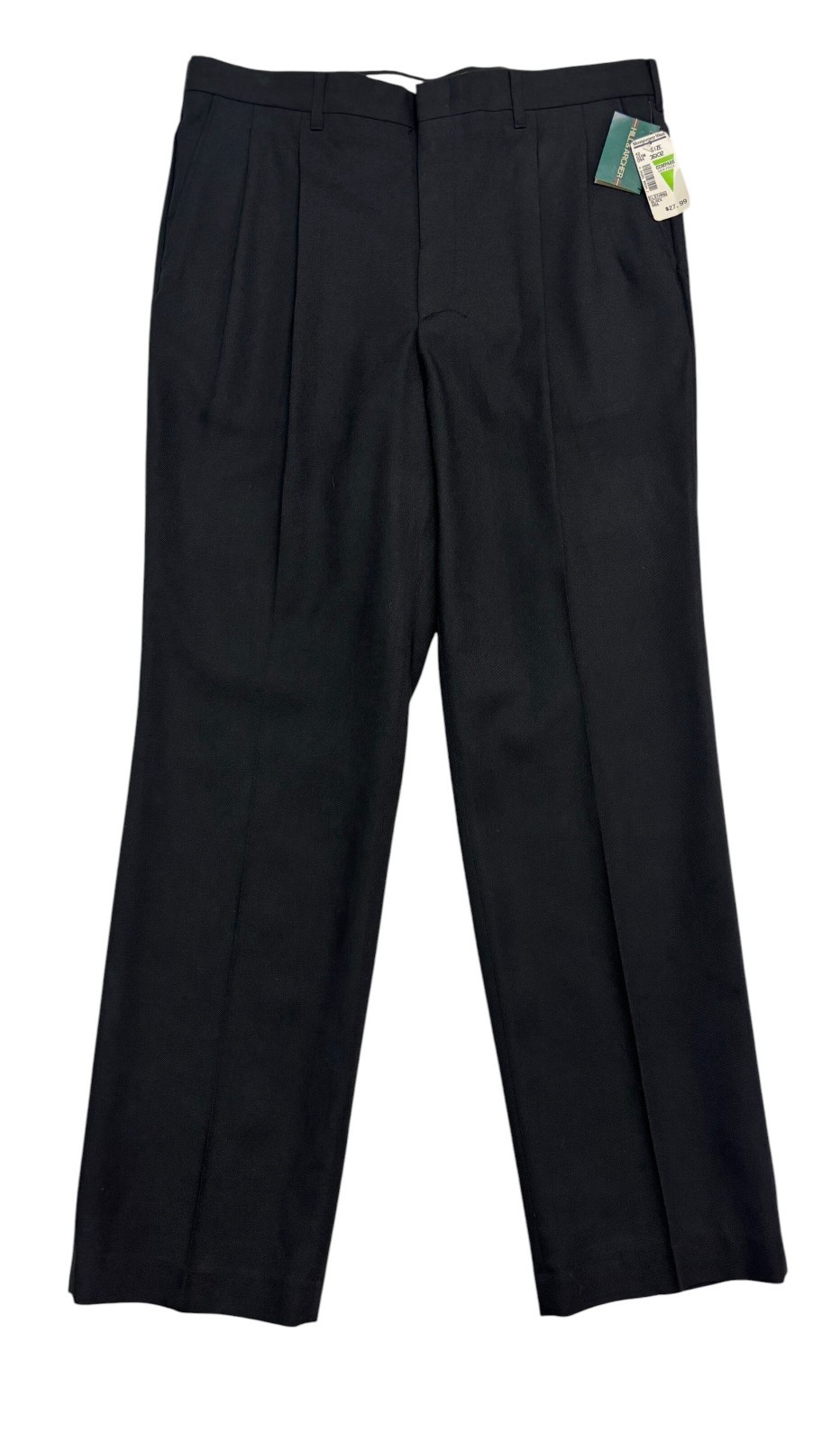 NEW Deadstock 90s Hill Archer 36x32 Dress Pants Trousers High Waisted USA Pleat