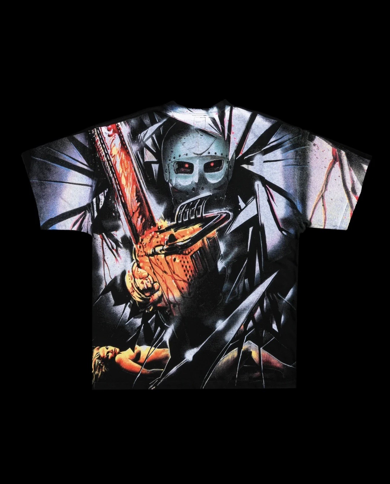 Civil regime Venerdi 13 American classic Over sides tee Black. L. SOLD OUT