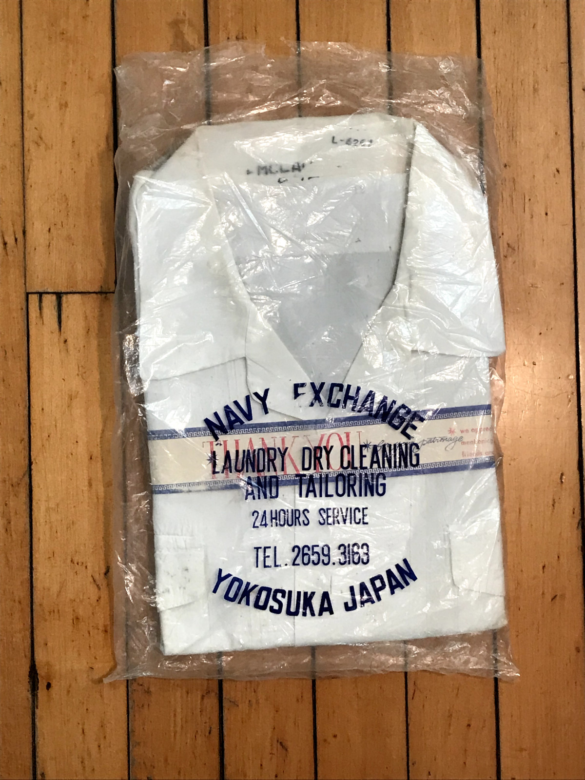 Historic Navy Soldiers 1960\'s White Button Up Shirt from Japan Vietnam War 