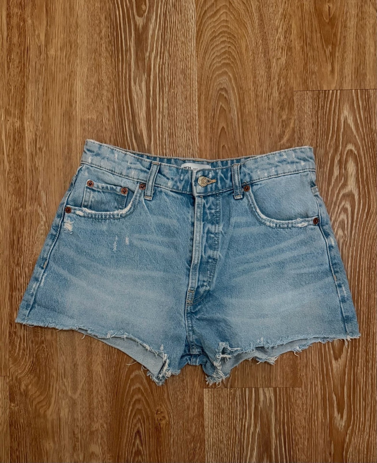 Zara Denim Shorts Size EUR 38