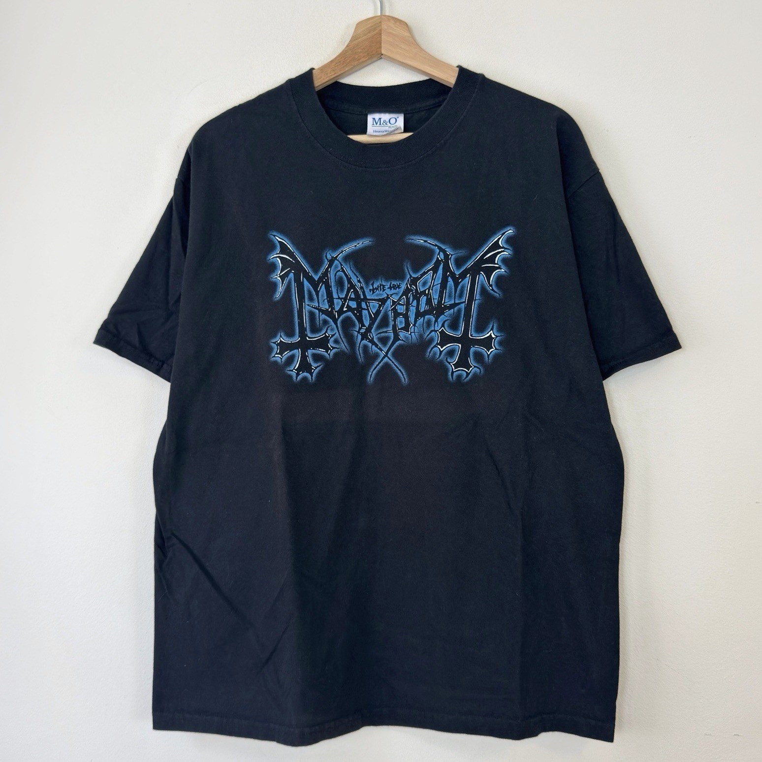 Vintage 2004 Mayhem Chimera Band Rock Tour Officially Licensed Black Tee Shirt L