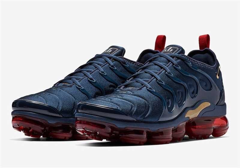 Nike Air VaporMax TN Plus Men's Red and Blue Sneakers