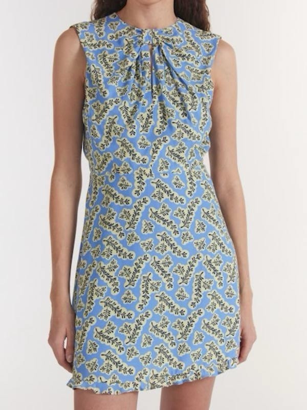 SALONI MARLA SHORT DRESS - TULIA BLUE Women US Sz 6