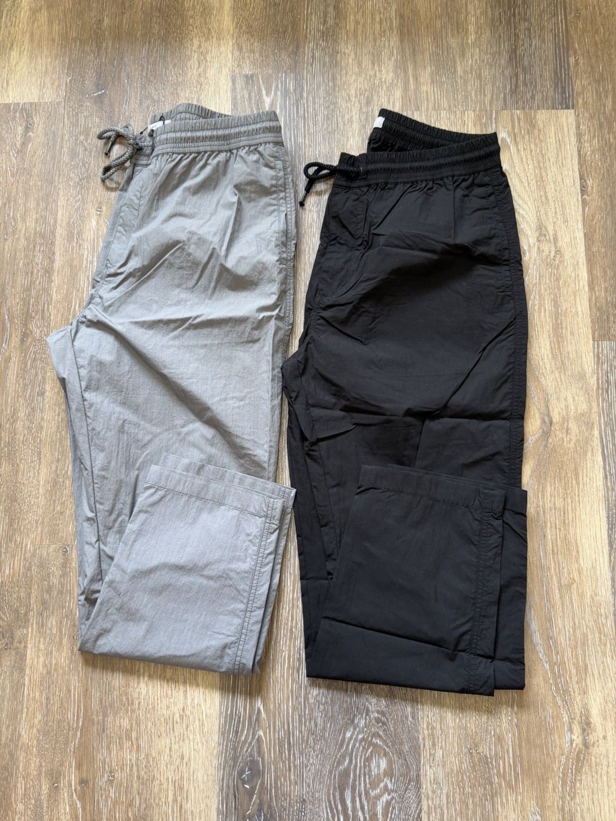Men’s Cotton Nylon Drawstring Pant, Size Large, New, Lightweight, Lot Of 2