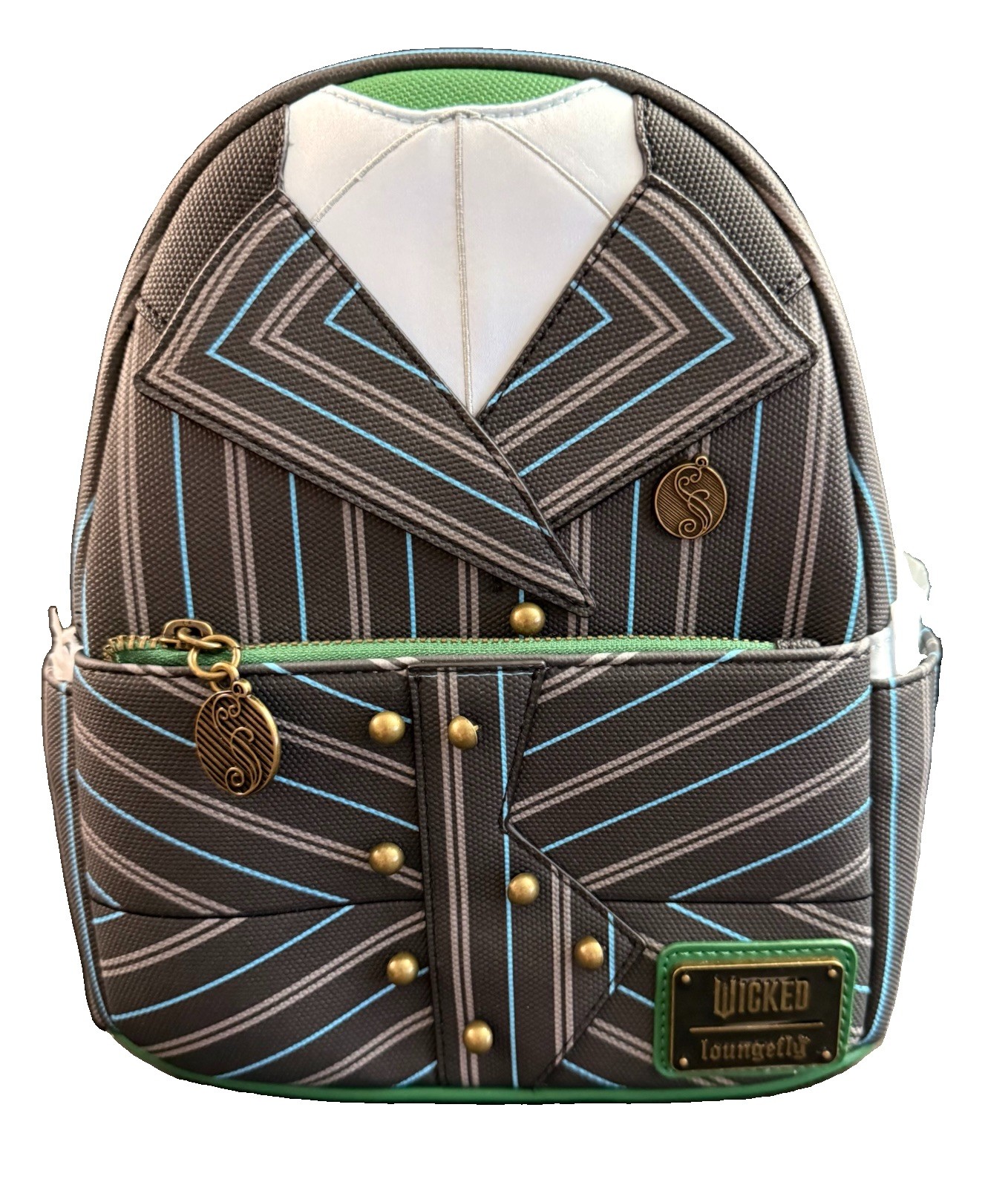 Loungefly Wicked Elphaba Shiz University Uniform Cosplay Mini Backpack