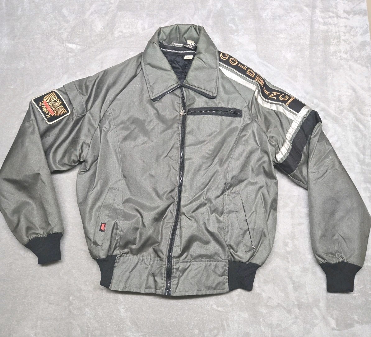 Hondaline Vintage Goldwing Aspencade Motorcycle Jacket W/ Liner 80s Mens Large