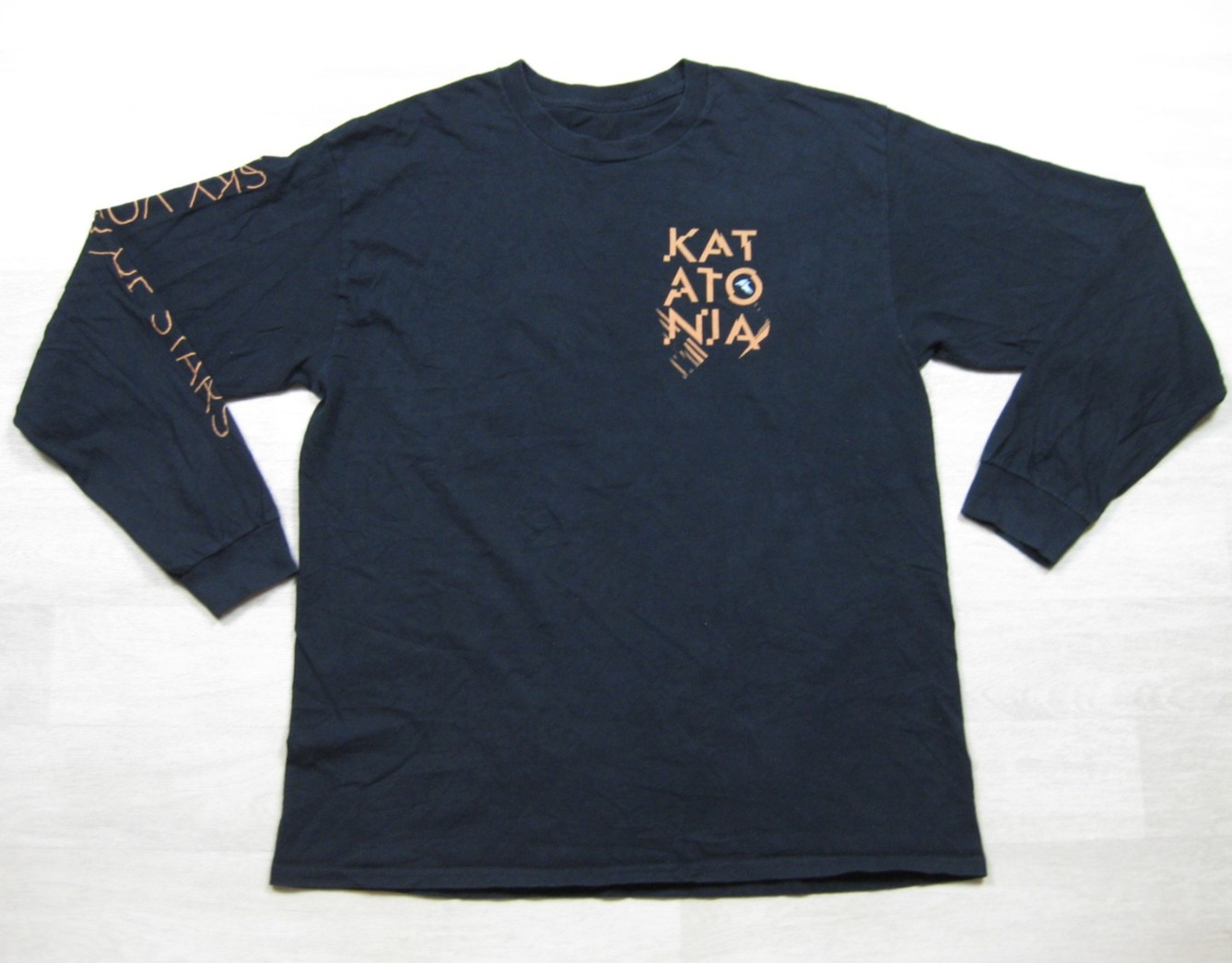 Katatonia Long Sleeve T-Shirt Men\'s (L) Sky Void of Stars Alt Death Doom Metal