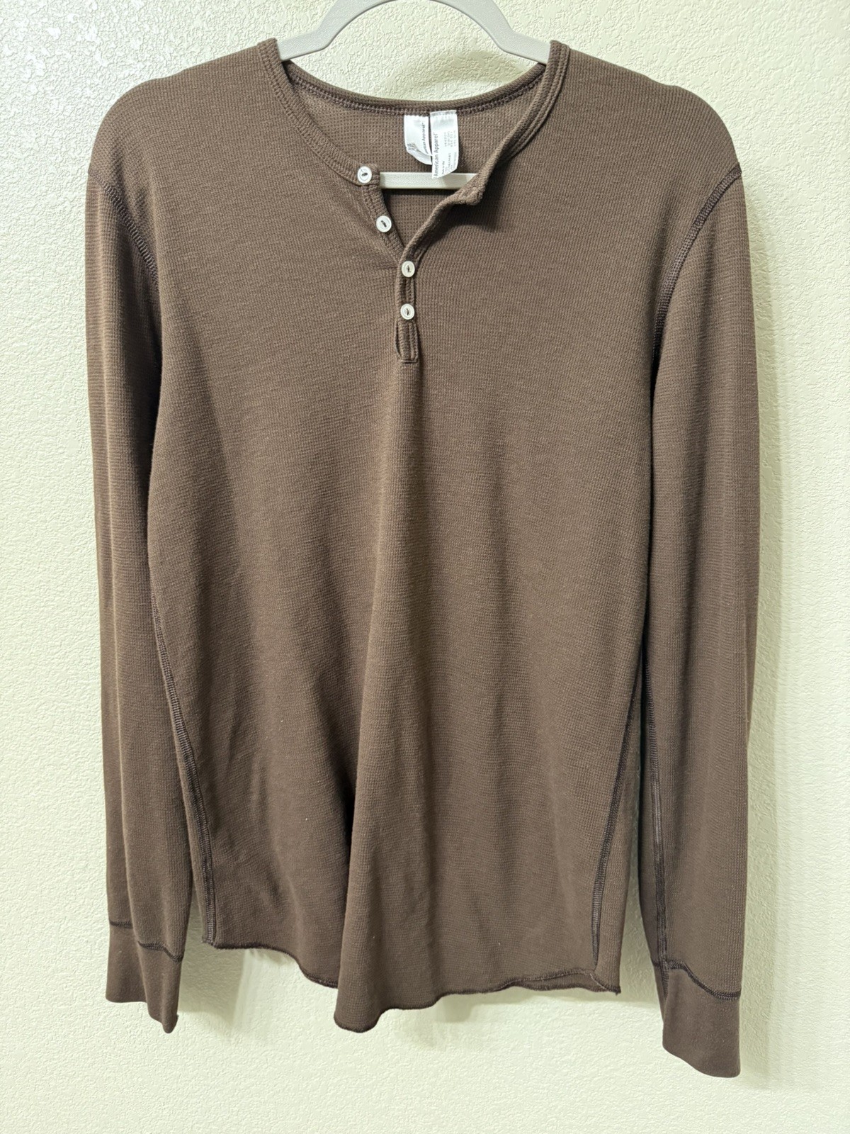 Dexter Morgan Screen Accurate American Apparel Henley (Season 6 Finale)
