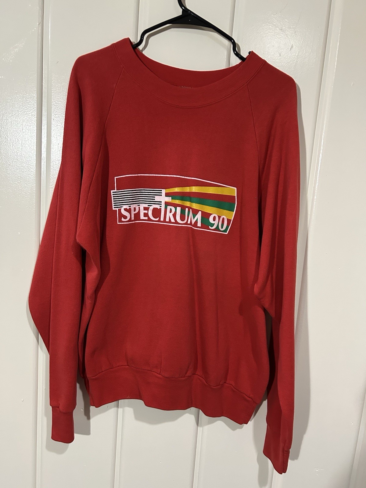 Vintage Spectrum 90 Crewneck Pullover Sweatshirt XL