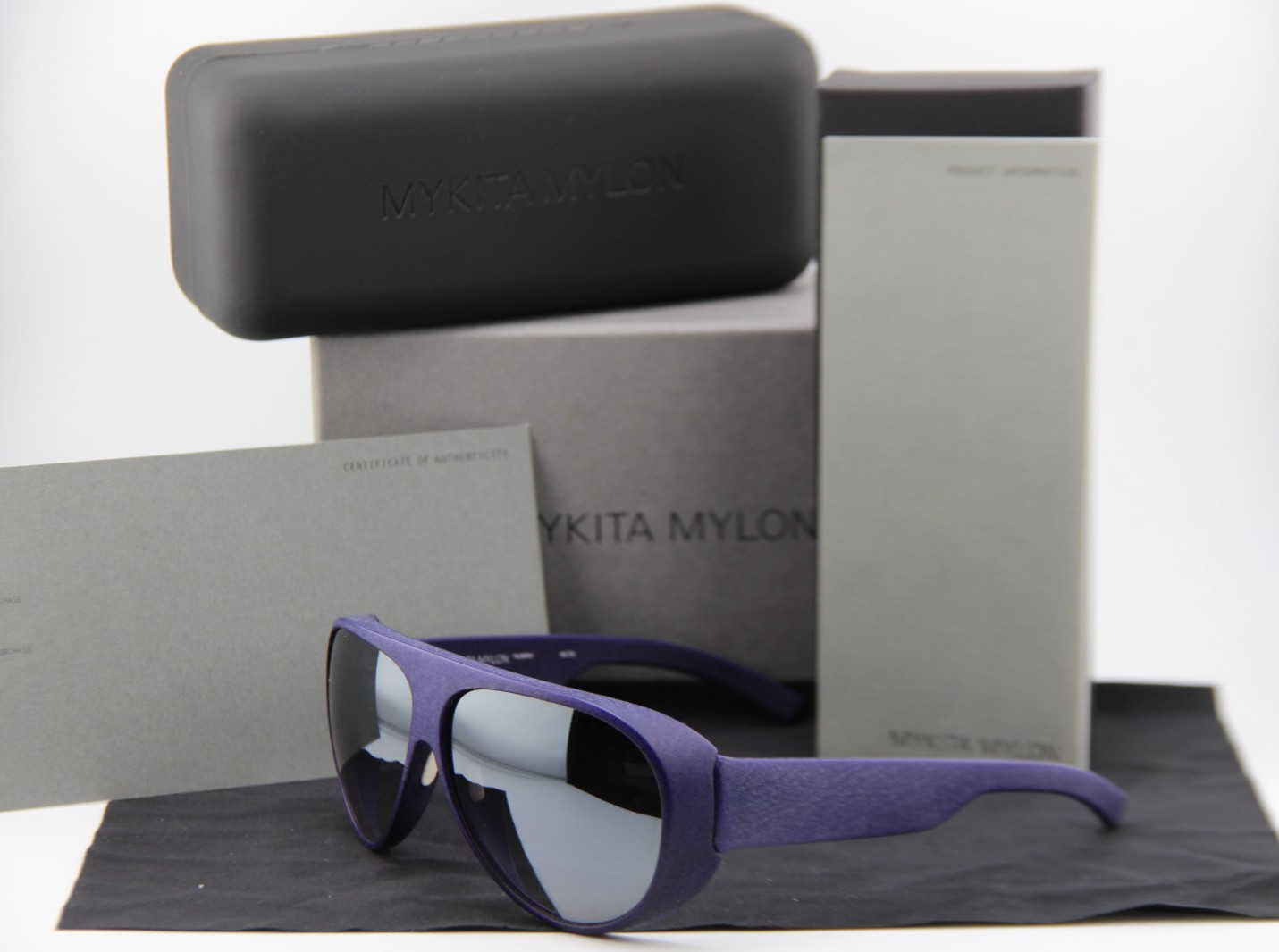 NEW MYKITA MYLON OLIMPIA COL 313 PURPLE GRADIENT AUTHENTIC SUNGLASSES 64-10