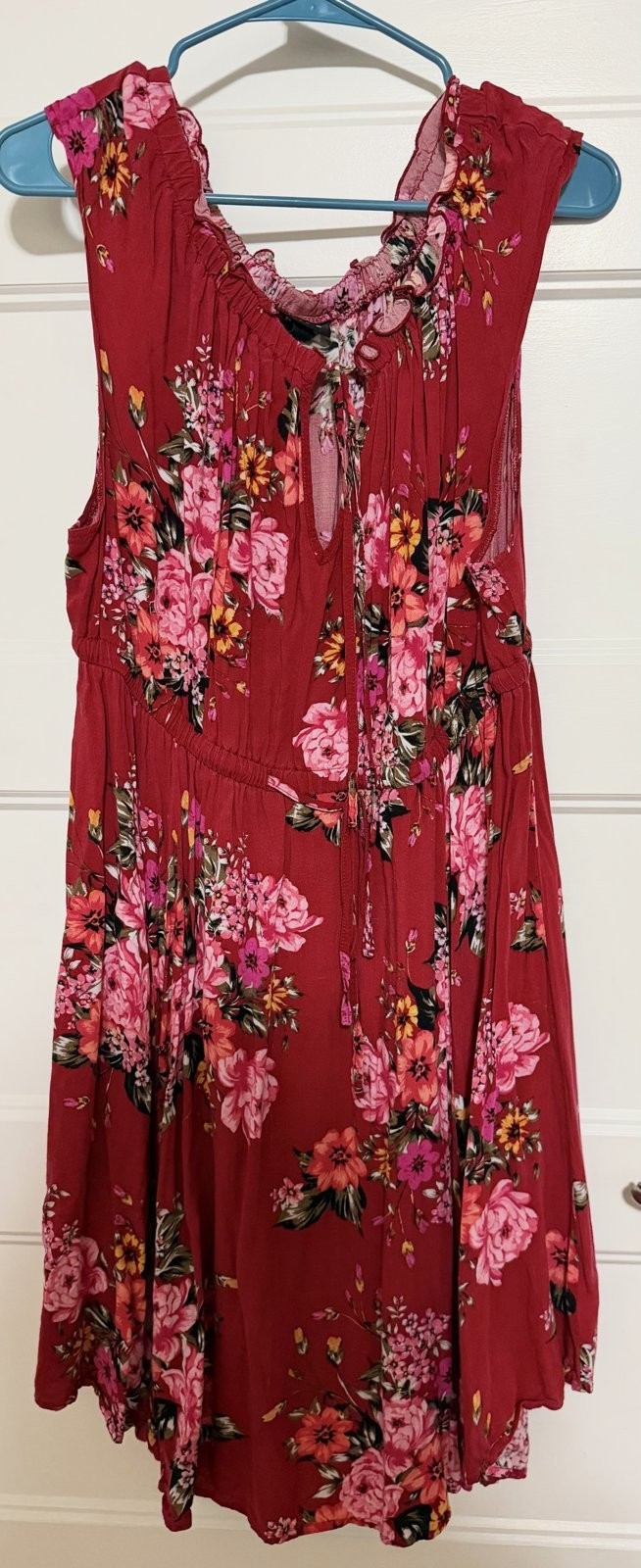Torrid Size 2 Mini Dress in Red Floral