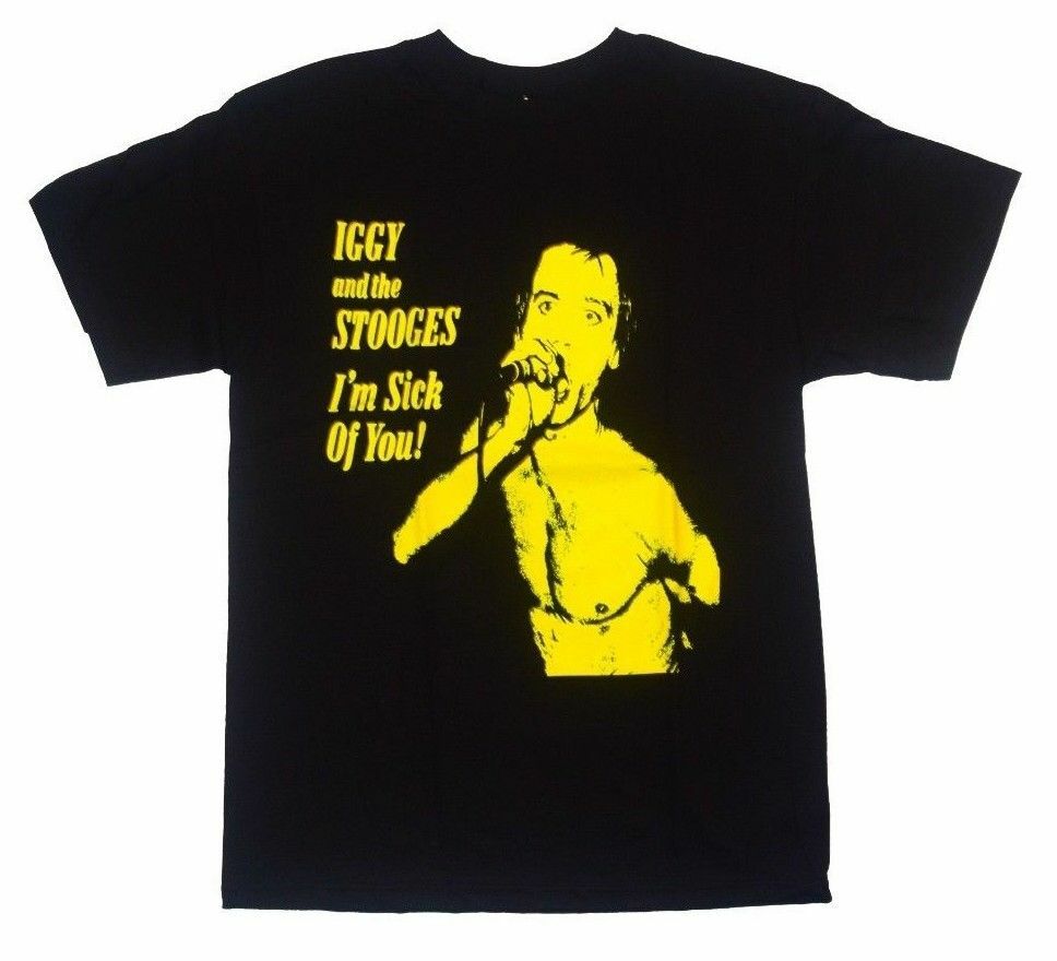 (Officially Licensed) The Stooges Iggy Pop T Shirt