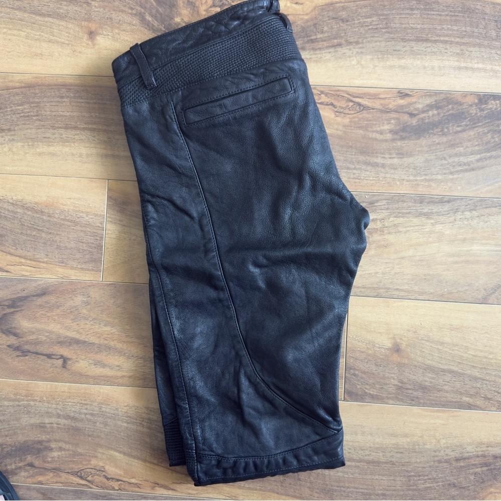 🖤 NWT AllSaints Mauritius Leather Pants – Size W28 🖤