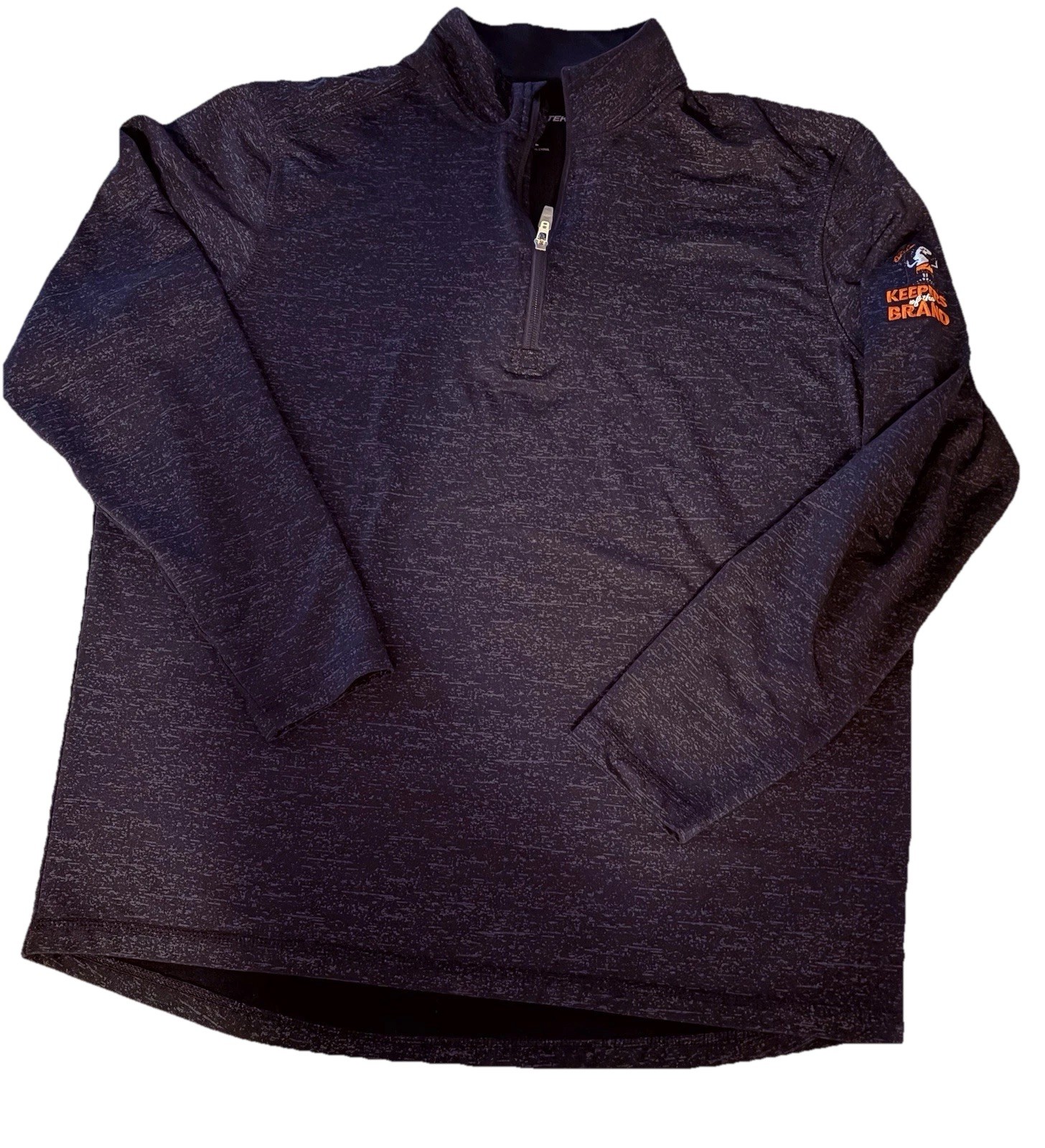 Little Caesars Keepers Of The Brand 1/4 Zip Pullover Employee Shirt Large Logo