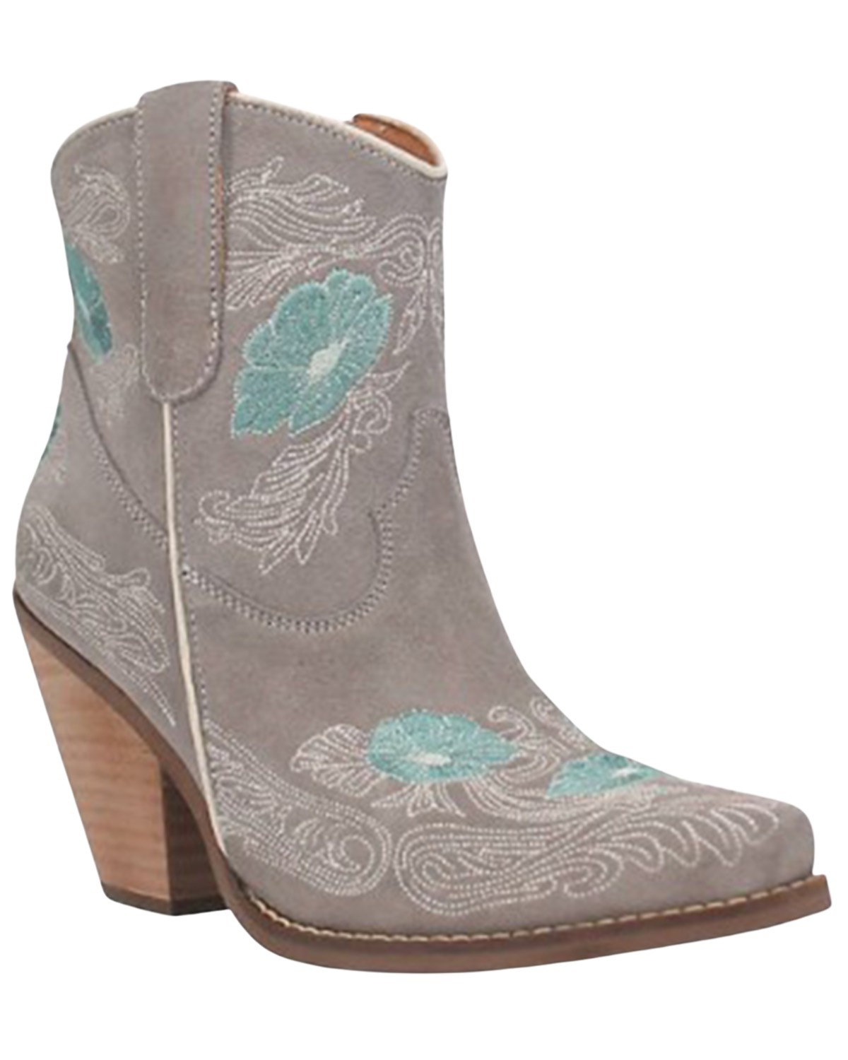 Dingo Women\'s Women'S Tootsie Floral Embroidered Western Fashion Booties