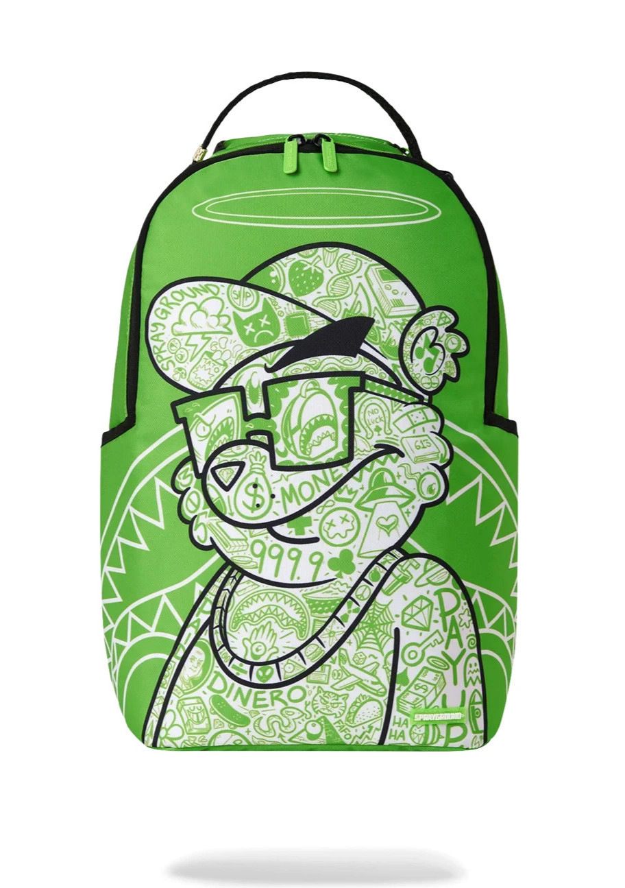 SPRAYGROUND MONEY BEAR - THE DISRUPTOR BACKPACK B8614 NEW IN BAG WITH TAGS