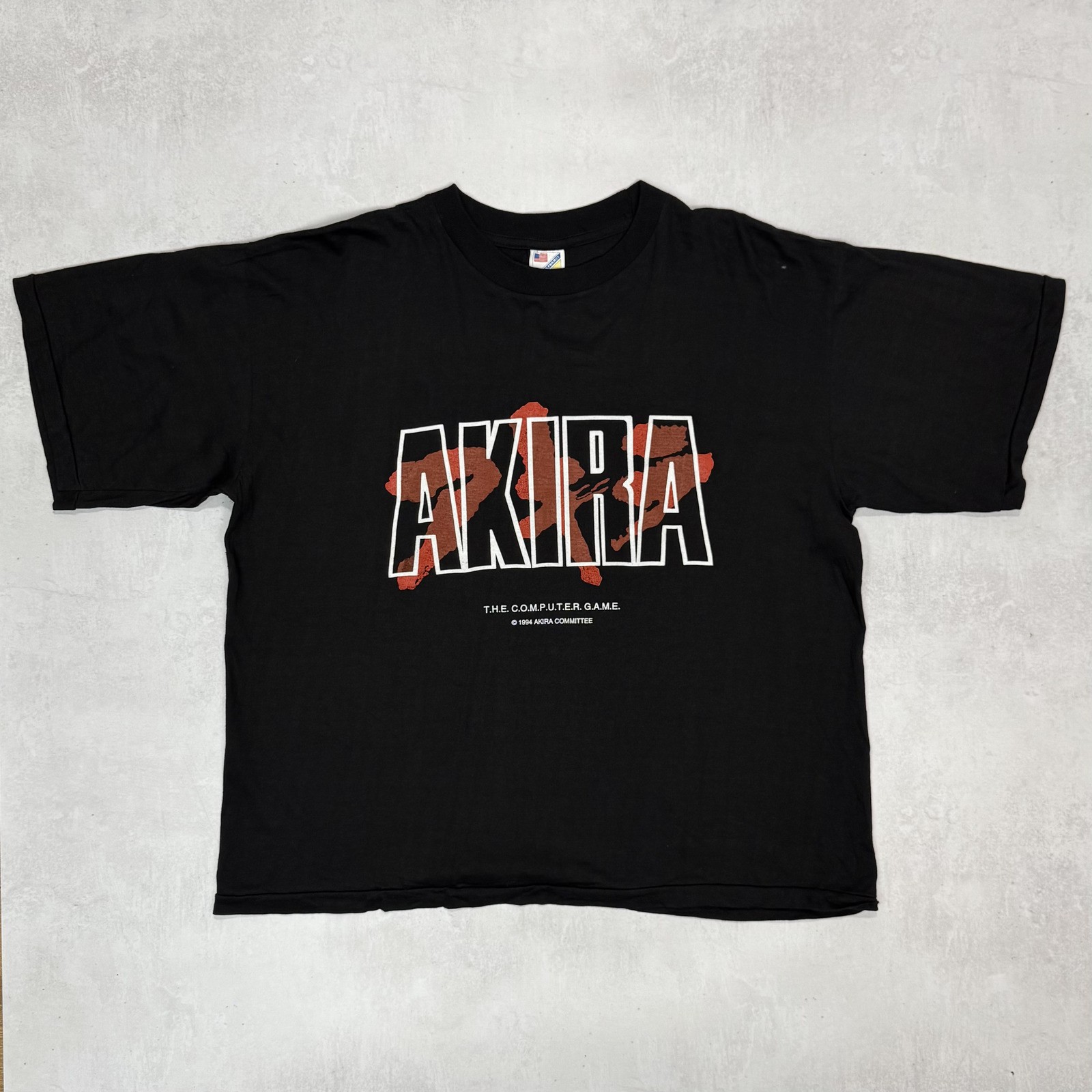 Vintage 1994 Akira The Computer Game Single Stitch T-Shirt Anime Promo Rare 90s