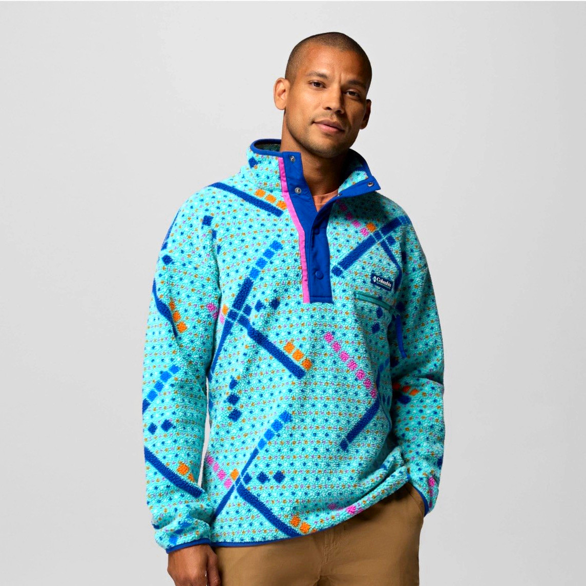 Columbia Helvetia PDX Men\'s Half Snap Fleece Pullover - Limited Edition M size